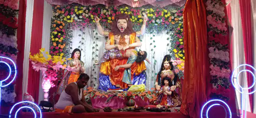 Deshii Khabar- नरसिंह भगवान की पूजा के लिए जुटे श्रद्धालु:सुल्तानगंज में बैठाई गई प्रतिमा, 17 मार्च को किया जाएगा विसर्जन Deshii Khabar खबर दुनिया जहाँ की