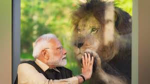 Deshii Khabar- प्रधानमंत्री मोदी का वंतारा दौरा : जंगली जानवरों संग खेलते और शावकों को दूध पिलाते नजर आये। Deshii Khabar खबर दुनिया जहाँ की
